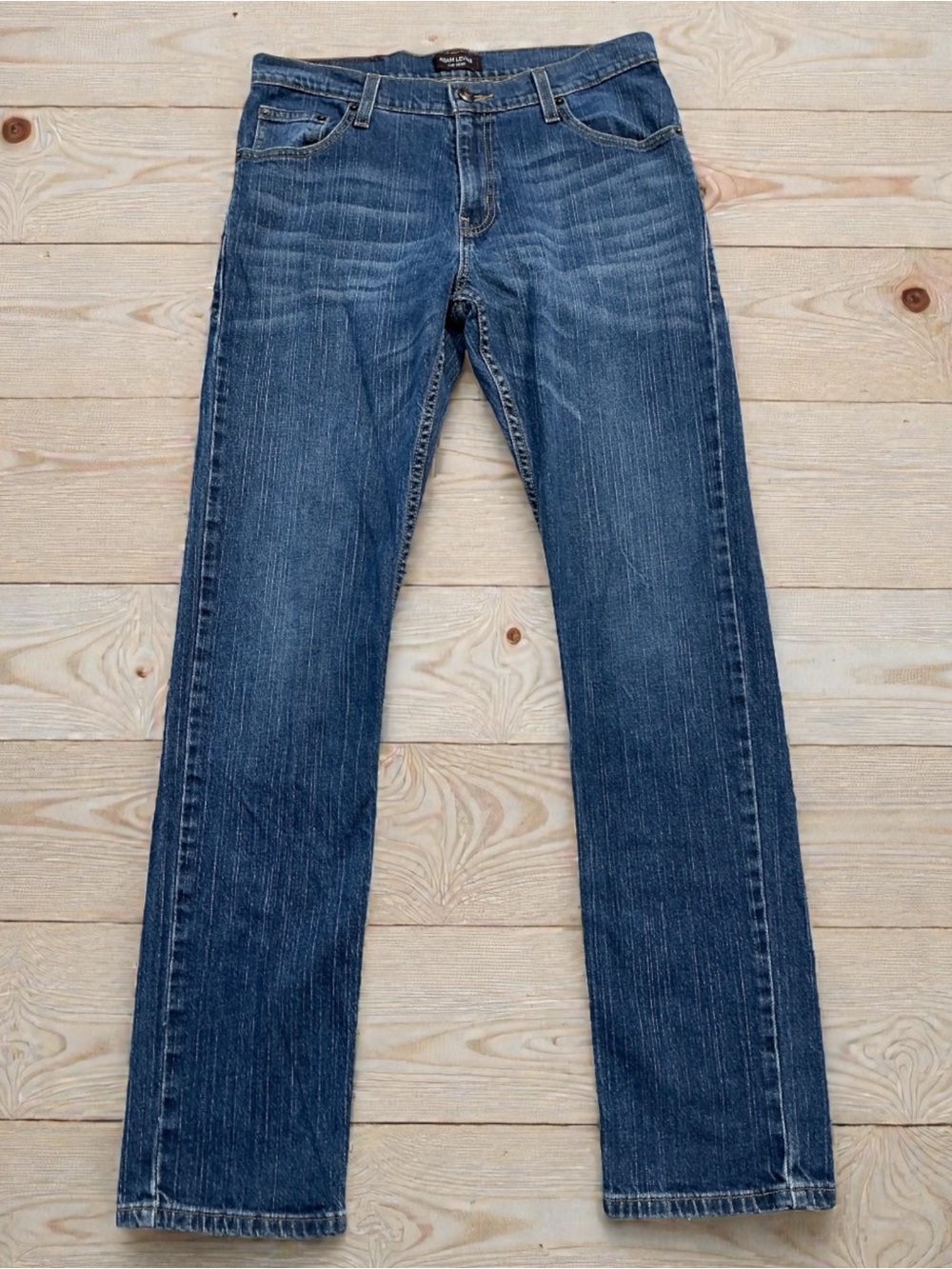 Adam Levine The Dean Straight-Leg Jeans - Classic Denim 222 W30 x L32